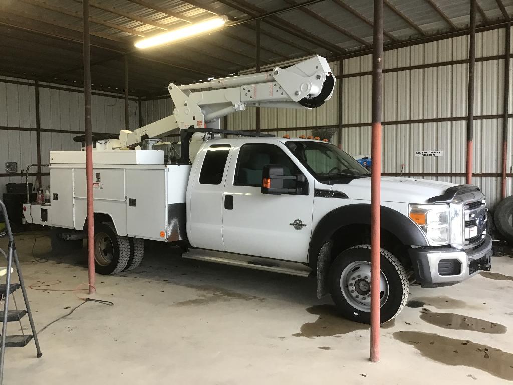 Used Bucket Truck | 2013 Ford F550 4x4 42' ETI | Stock No. 46891