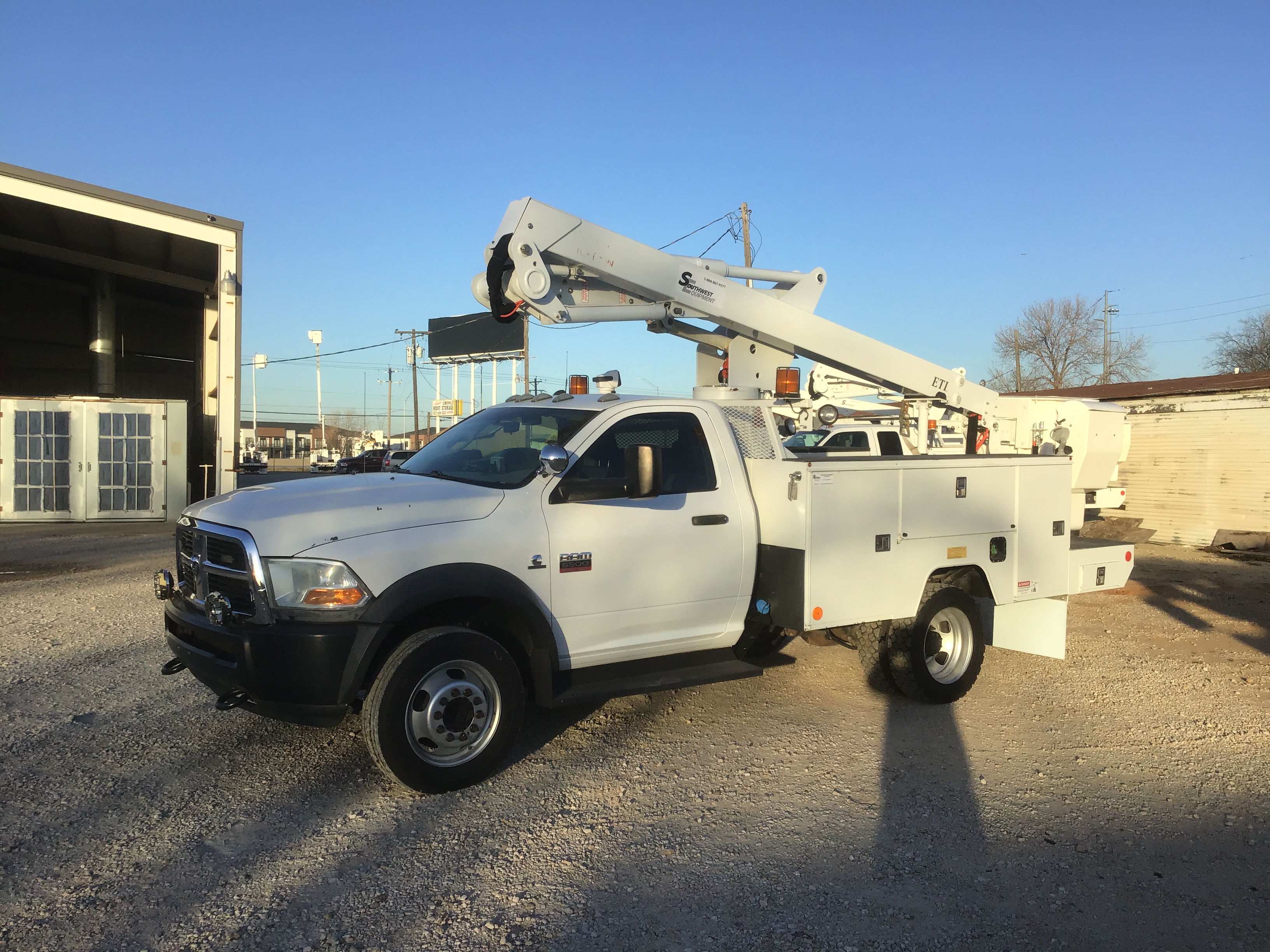 Used Bucket Truck | 2012 Dodge 5500 42' ETI | Stock No. 88459